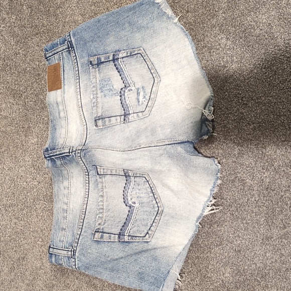 Distressed Jean Shorts - Picture 2 of 2